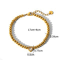 Pulseira Amor Cristal Zircônia Ouro 18K