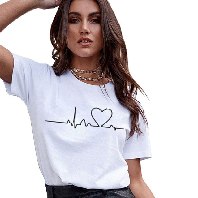 Camisetas Femininas, manga curta